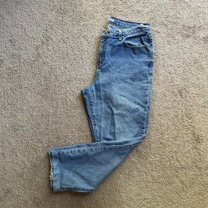 Tommy Hilfiger Jeans Womens 16 (34x30) Straight Leg High Rise Vtg Blue Light